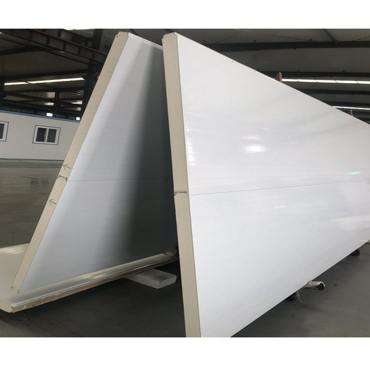 Fireproof Polyurethane Pu Sandwich Panel for Prefab House Interior Exterior Roof Wall