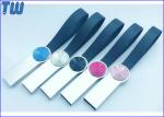 Cool Personalized Leather Bracelet 1GB Pen Drive USB Memory Stick Logo Printing