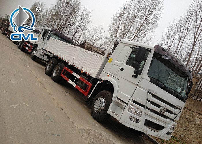 Sinotruk Howo 6x4 336 Hp Cargo Truck With Air Compressor 10 Wheel Cargo Truck