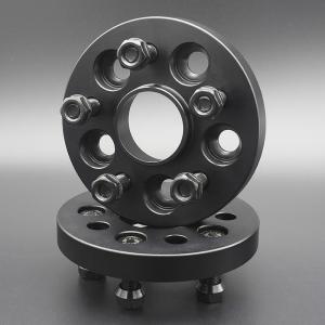 Quality Fully Black Hubcentric Forged Aluminum Wheel Spacers For SUBARU Bolt Pattern 5x100 20mm wholesale