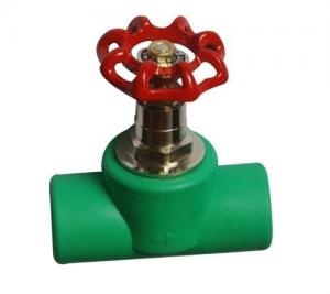 Quality High Pressure Plumbing Stop Valve , Ppr Pipes And Fittings 20 - 75 Mm Port Size wholesale