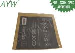 Home Resealable Kraft Paper Zipper Bags Smell Proof For Bamboo Charcoal Shoe