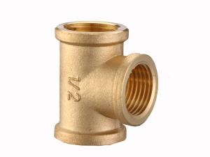 Quality brass plumbing fitting tee female wholesale