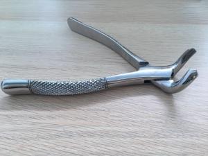 Quality Hard SS Dental Extraction Forceps Tiger Brand Passivated Rusting Prevention Procedure wholesale