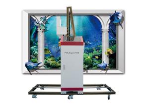 Quality Multi Colors 720x720dpi Vertical Wall Painting Machine DX10 Head wholesale