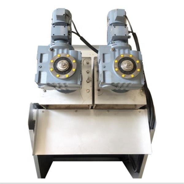 Stainless Steel 304/316 Multi-Plate Screw Press Sludge Dewatering Equipment for