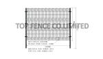 3D wire mesh fence panels