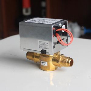 Quality 230VAC 3 Way Motorized Zone Valve BSPP Connection For FCU Chilled Water wholesale