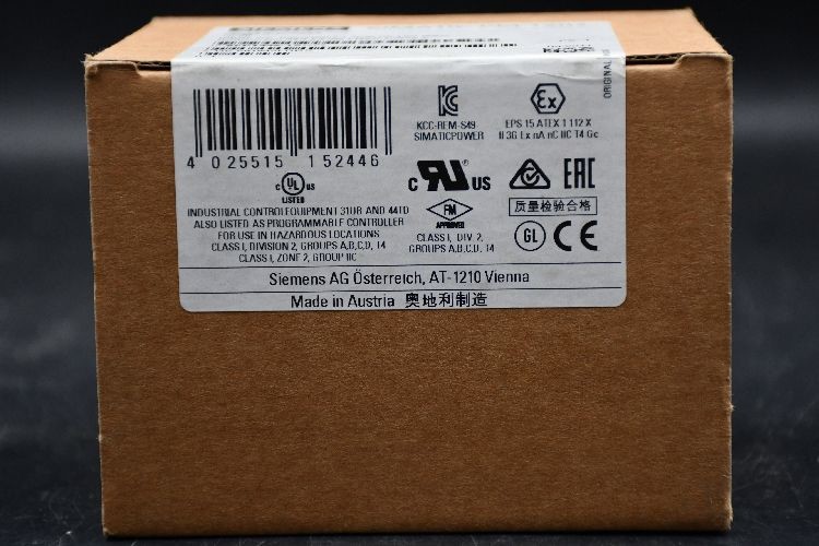 Siemens SIMATIC S7-1200 Switch Mode DIN Rail Power Supply 85 → 132V ac Input, 24V dc Output, 2.5A 60W