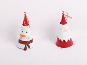 Quality Customized Metal Christmas Decoration for Festive Celebration Christmas Tree Pendant wholesale