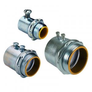 Quality Die Casting Steel Conduit Box EMT Connector 1/2&quot; 3/4&quot; High Performance wholesale