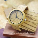 most nature bamboo wood watches with real cork band ,straps are eco-friendly