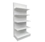 Gondola metallic supermarket shelves retail store shelving