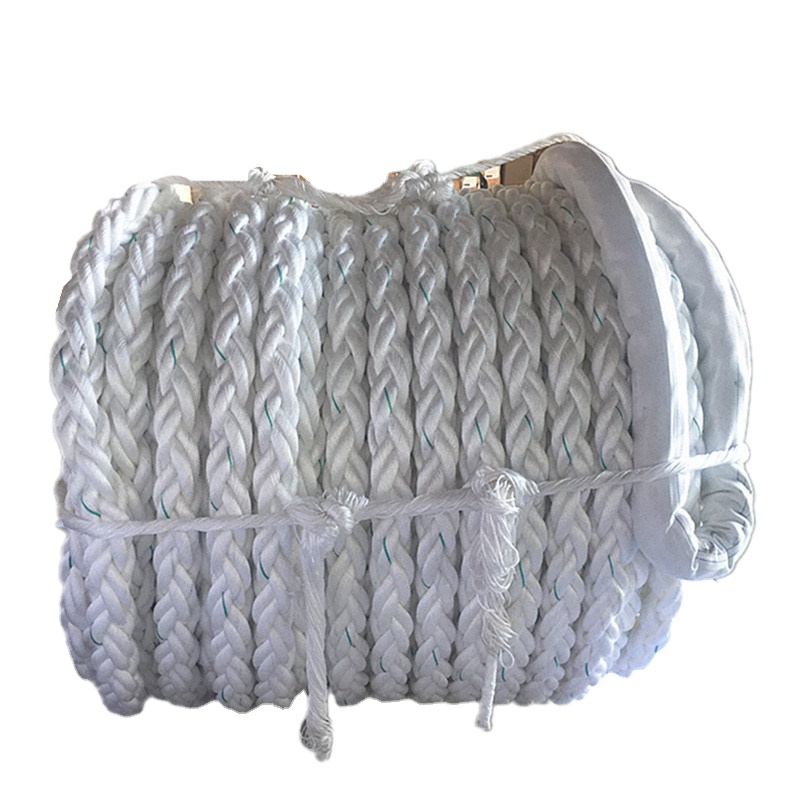 8/12 Strand Polyester Rope Boat Line Marine YLY 75mm for CCS.ABS.LRS.BV.GL.DNV.NK