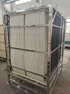 China 10M2 MBR Bioreactor Wastewater Treatment Tubular Membrane Module on sale