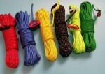 Colorful Fluorescent 3mm Braided Nylon Cord Rope For Amusement Equipment