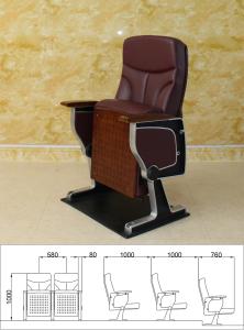 Quality Crimson Wood Cinema Hall Chairs wholesale