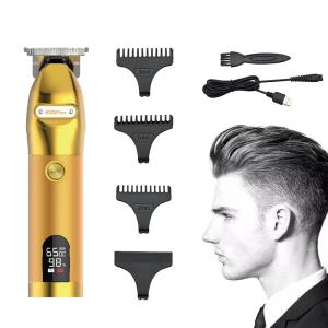 Quality Barbers USB Rechargeable Hair Trimmer , Multifunction Portable Male Body Groomer wholesale