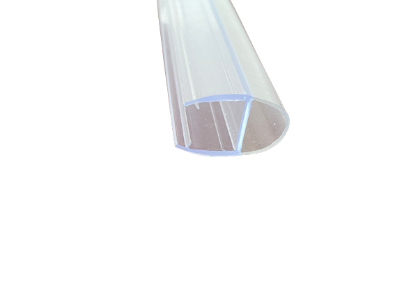 Shower Screen Seal Strip for 4-8mm Curved Flat Glass Bath Room Door Customer's Request