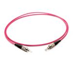 PVC Or LSZH Multimode OM4 Fiber Optic Patch Cable FC/UPC-FC/UPC