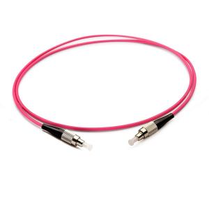 Quality 5m OM4 Multimode Fiber Jumpers FC UPC To FC UPC 3.0mm Cable Diameter wholesale