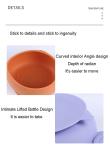 Soft Silicone Children Cartoon Fish Shaped Sucker Bowl Food Grade Silicone