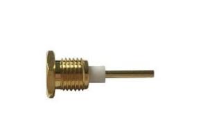 Quality 180 Degree Straight MCX Coaxial Connectors Nut Mounting 500 Cyles wholesale