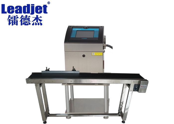 MEK Ink Continuous Inkjet Printer Hi Speed Coding Metal Products Packages
