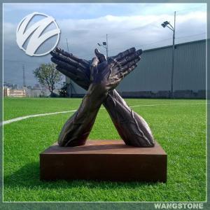 Quality Original Design Decorative Bronze Statue Black - Chrome Lacquered Finishing wholesale