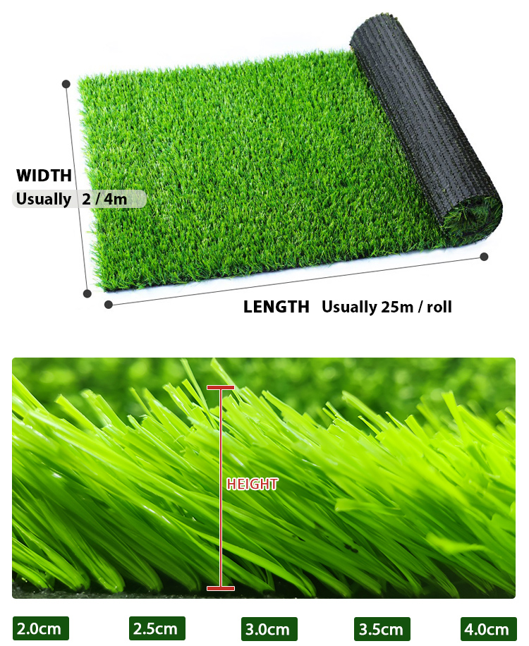 Easy to install synthetic grass for residential turf fields front garden lawn artificial grass walkways rugs