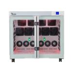 PTC Dog Hair Dryer Box Tempered Glass , Dog Grooming Cabinet With Alarm