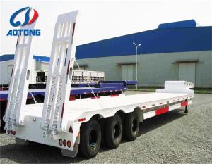 Quality 13000-18000X3000X1750mm Extendable Low Bed Trailer for Heavy Equipment Transportation wholesale
