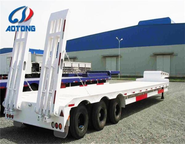13000-18000X3000X1750mm Extendable Low Bed Trailer for Heavy Equipment