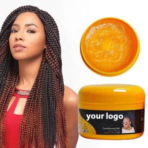 Quality Unisex Hair Styling Gel 4oz Shine Jam Hair Gel for Braid Hair Strong Hold Edge Control wholesale