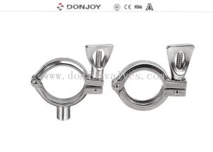 Quality Sanitary Stainless Steel High Pressure Hose / Pipeline Clamp 13MHP SS304/ Single pin Clamp wholesale
