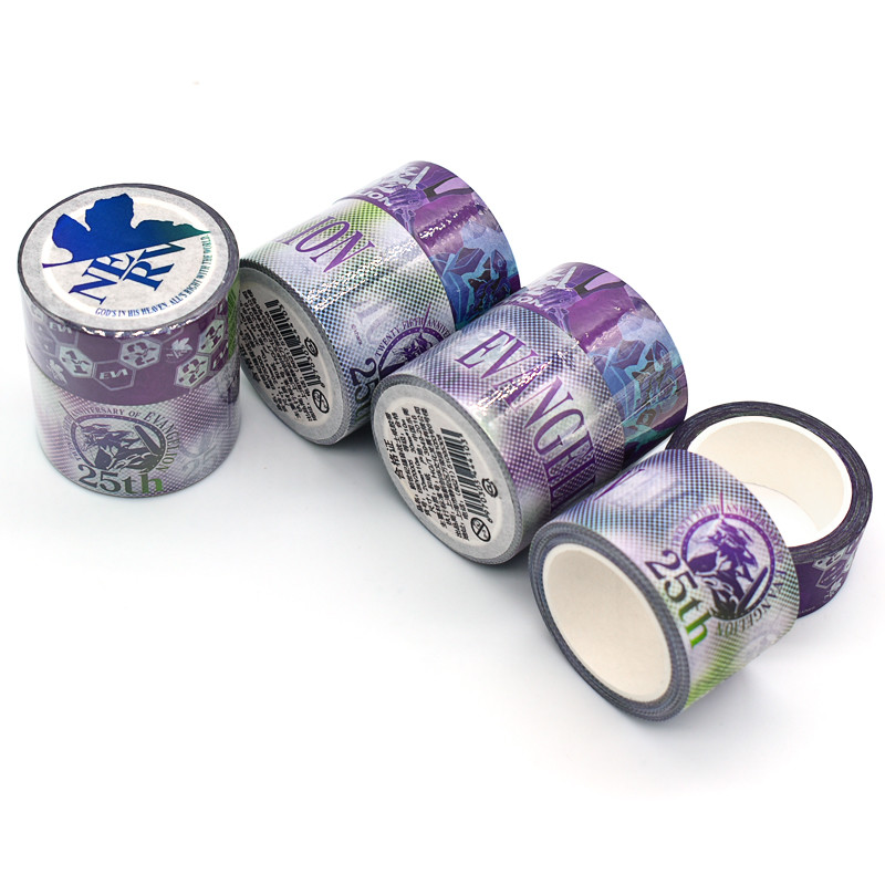 Cute Single Sid Adhesive Self Masking Scrapbook Decoration Foil Washi Tape