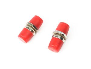 Quality FC - FC Sm Sx Fiber Optic Adaptor / Red Fiber Optic Cable Adapter wholesale