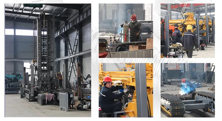280m Hydraulic Crawler Type Deep Water Well Drilling Rig Borehole Machine Mine Drilling Rig for Sale