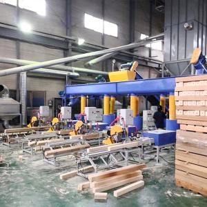 Quality Automatic Hot Press Compressed Wood Pallet Block Feet Machine wholesale