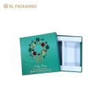Custom Green Luxury Packaging Christmas Wrapping Decoration Bows Gold Hot