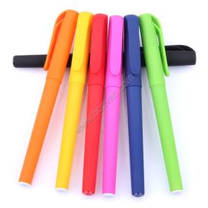 Quality office desk writing gel pen,colored gel ink ball pen wholesale