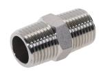 3/4" NPT Male X 3/4" NPT Male 316 Stainless Steel Pipe Fitting Heavy Duty