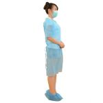 Eco Friendly Disposable Medical Clothing , Hospital Patient Gown 20-50g/M2