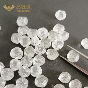 Quality 4ct DEF Carbon HPHT Lab Grown Rough Diamonds VVS Clarity No Grey For Ring wholesale