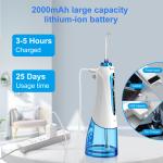 FCC Cordless Dental Water Flosser Safely For Shower