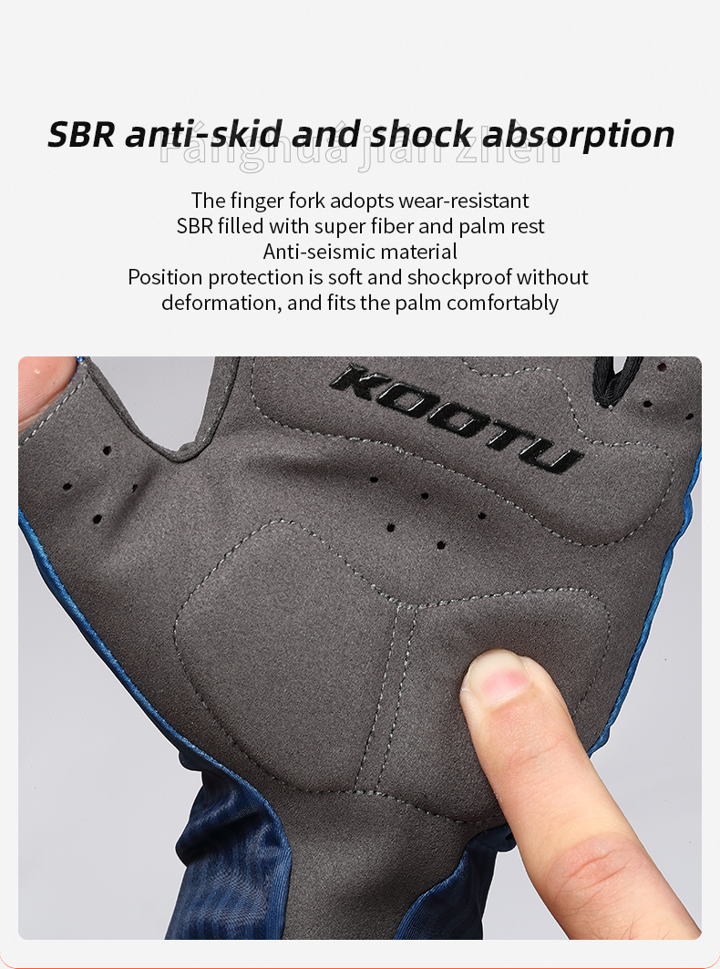 Women Men Road Cycling Gloves Half Finger Breathable Polyester Material