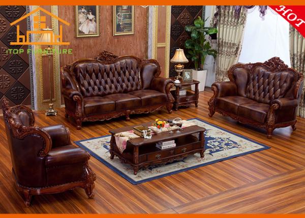 European style antique wooden fabric chesterfield new model sofa furniture sets