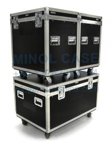 Quality Customized Plywood Aluminum Cable Flight Case Utility Cases wholesale