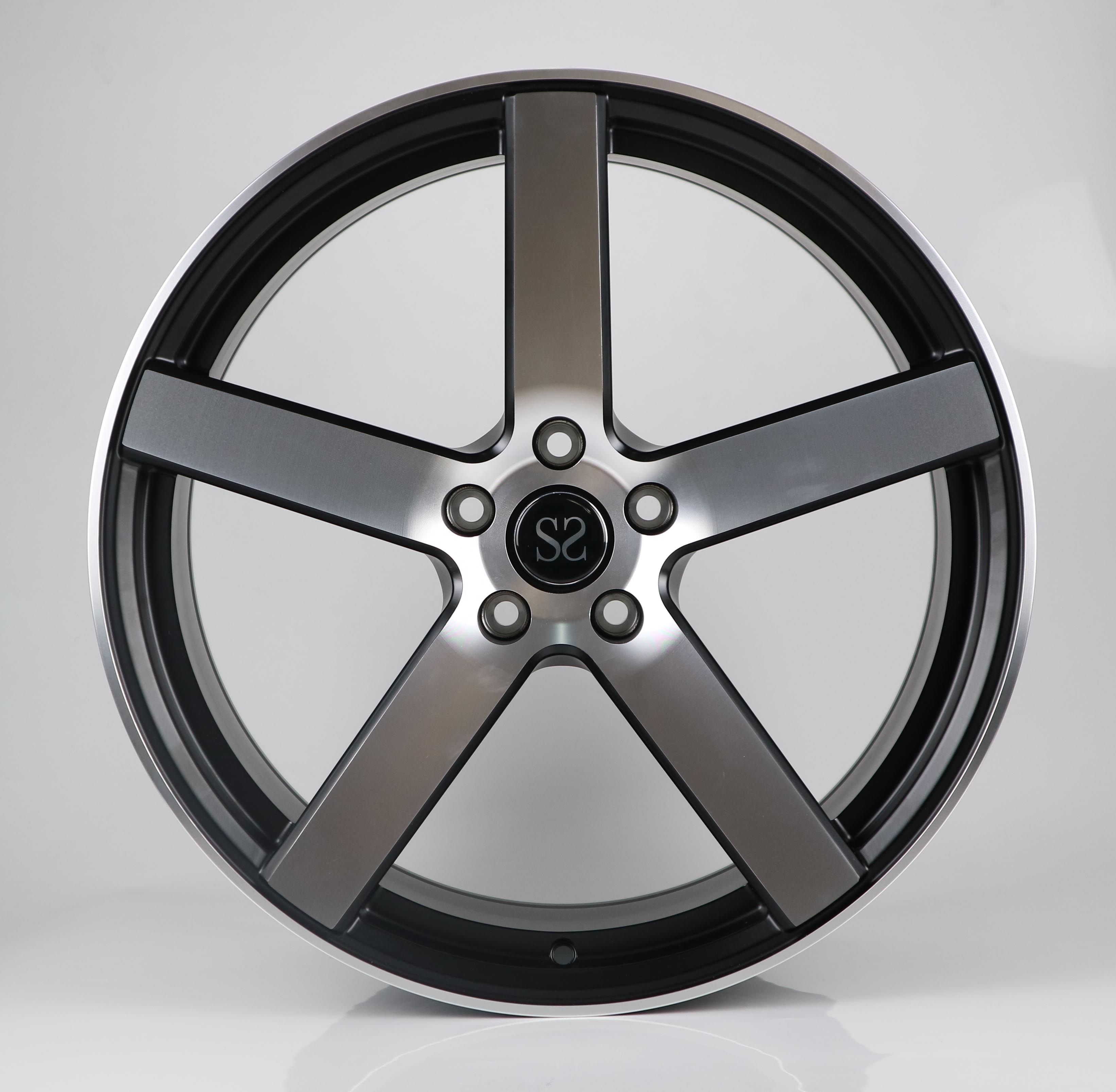 17 19 inch car wheel, 22" alloy forged machined face wheels rims for Tesla