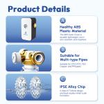 Residential White Plastic Whole House Water Conditioner 4T/H Flow Rate House